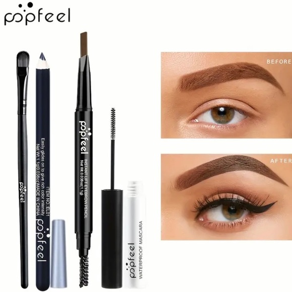 40 Color “All Your Eyes” Makeup Set Eyeshadow Palette Mascara Brush Eyeliner NEW - Picture 7 of 16